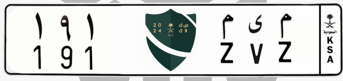 لوحة م ى م 191